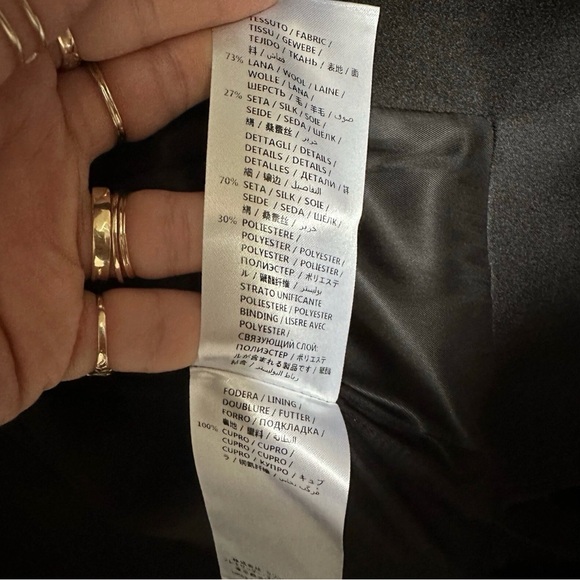 NEW Alexander McQueen Black Peplum Duchess Blazer - Picture 7 of 10